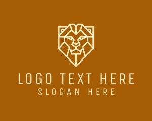 Monoline - Lion Law Firm logo design