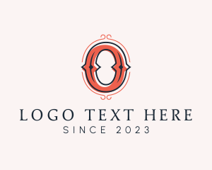 Typography - Premium Vintage Letter O logo design