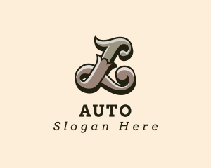 Antique Tailoring Business Logo