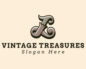 Antique - Antique Tailoring Business logo design
