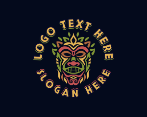 Cultural - Tribal Cultural Mask logo design