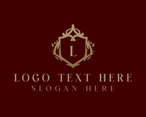 Shield - Crest Luxury Boutique logo design