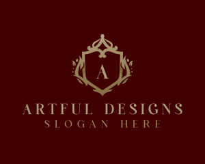 Crest Luxury Boutique logo design