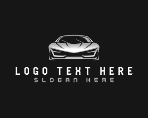 Rental - Premium Sports Car logo design