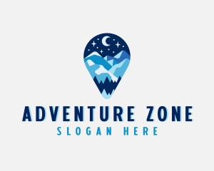 Mountain Travel Adventure logo design