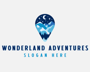 Mountain Travel Adventure logo design