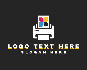 Printer - Printer Copier Ink logo design