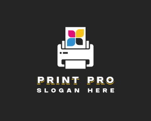 Printer - Printer Copier Ink logo design