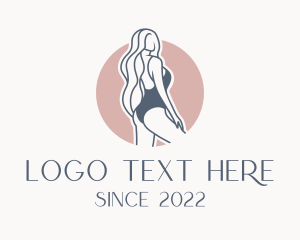 Adult - Sexy Swimwear Fashion logo design