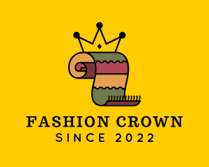 Crown Carpet Flooring logo design