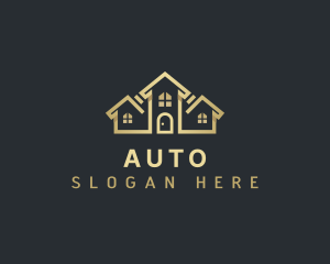 Apartment - Realty Mansion Property logo design