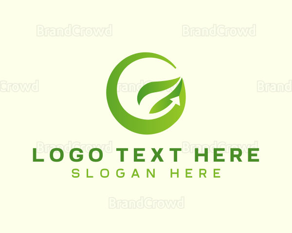 Natural Fresh Eco Letter G Logo