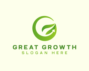 Natural Fresh Eco Letter G logo design