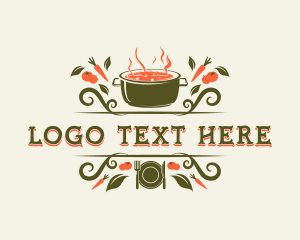 Fork - Casserole Pot Restaurant logo design