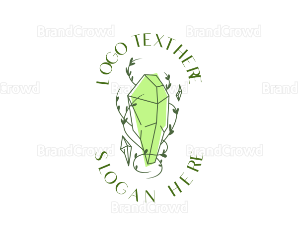 Green Crystal Jewelry Logo