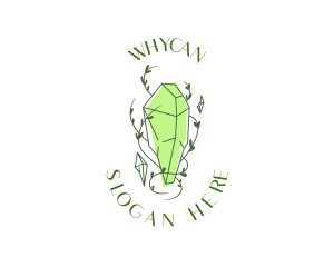 Green Crystal Jewelry Logo