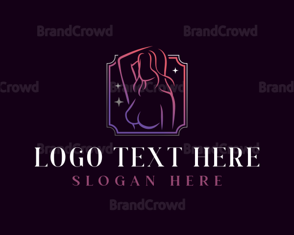 Fashion Sexy Woman Logo