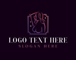 Minimalist - Fashion Sexy Woman logo design