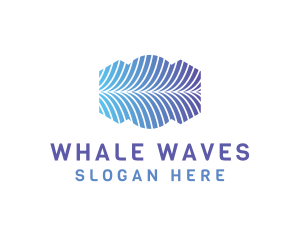 Abstract Wave Line Business logo design