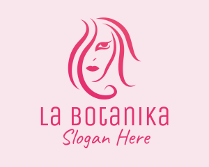 Pink Hair & Makeup Logo