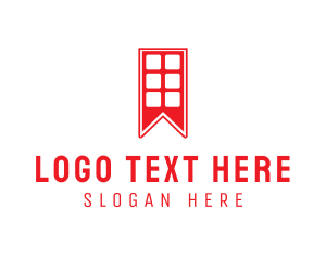 Read - Telephone Booth Bookmark logo design