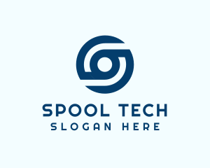 Digital Tech Letter S  logo design