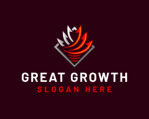 Arrow Growth Investment logo design