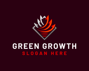 Arrow Growth Investment logo design