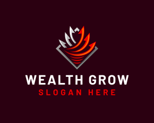 Arrow Growth Investment logo design