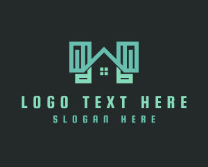 Housing - House Property Letter W logo design