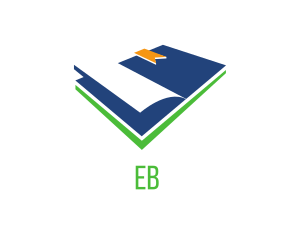 Education - Manual Book Library logo design