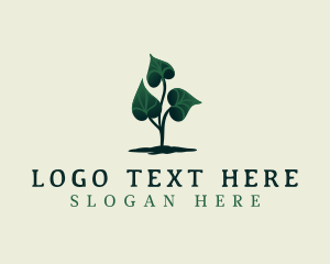 Eco - Eco Plant Leaves logo design