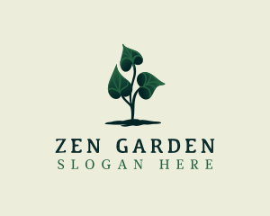 Eco Plant Leaves logo design