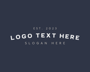 Wordmark - Simple Professional Company logo design