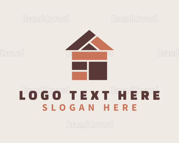 Brick Tiling House Logo