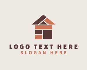 Flooring - Brick Tiling House logo design