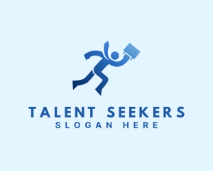 Recruitment - Running Employee Recruitment logo design