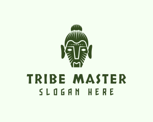 Tribal Head Tattoo logo design