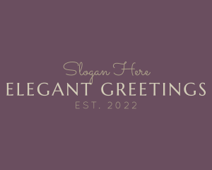 Luxury Elegant Fashion logo design