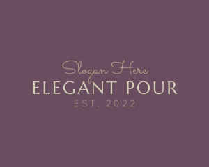 Luxury Elegant Fashion logo design