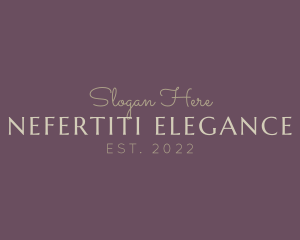 Luxury Elegant Fashion logo design