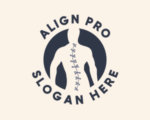 Posture - Spinal Bone Physiotherapy logo design