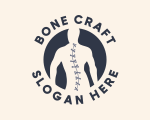 Bone - Spinal Bone Physiotherapy logo design
