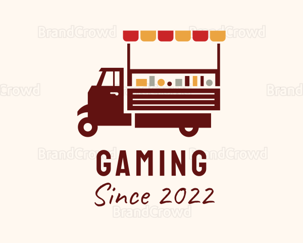 Fast Food Cart Vehicle Logo