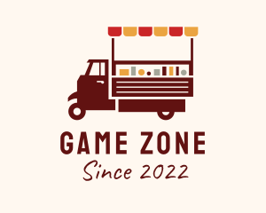 Street Food - Fast Food Cart Vehicle logo design
