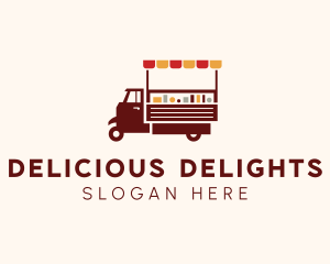 Fast Food Cart Vehicle  logo design