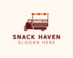 Fast Food Cart Vehicle  logo design