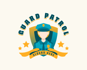 Patrol - Female Police Patrol logo design