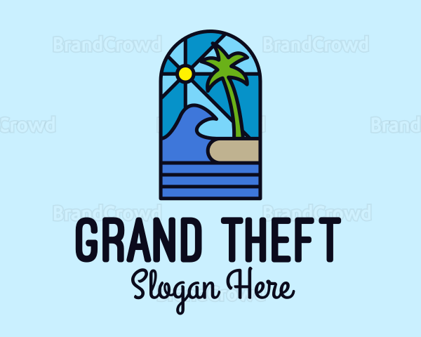 Island Beach Mosaic Logo