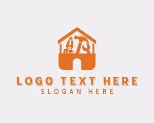 Handyman - House Handyman Tools logo design